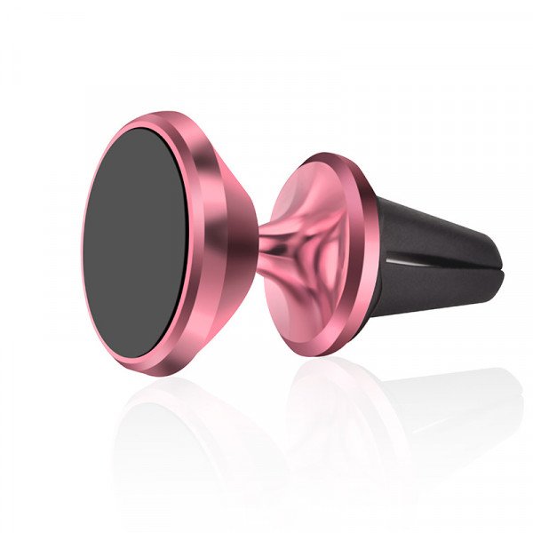 Wholesale 360 Universal Magnetic Snap On Air Vent Car Mount Holder 007 (Rose Gold)